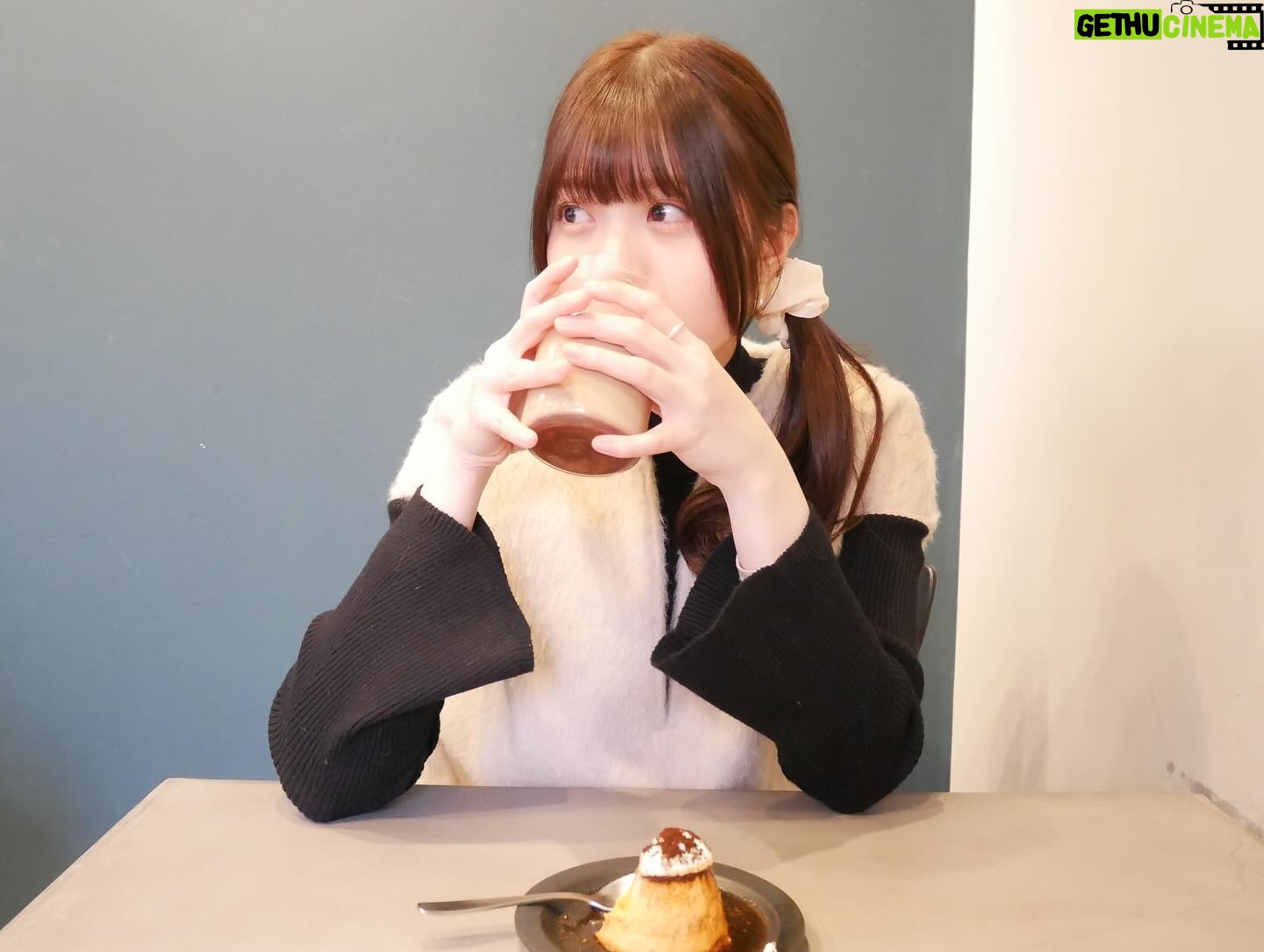 Yuna Hoshino - 3 Likes - 今日はお仕事の空き時間にまったりとカフェに行ってきたぁ〜〜
可愛いレトロぽプリンも美味しかった(,,•﹏•,,)❤︎