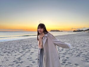 Yuna Hoshino Instagram - YouTube撮影で言った海での写真〜！
載せるの忘れてた( ๐_๐)

とても綺麗……🪄✨✨