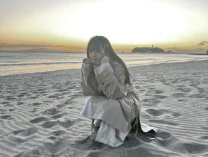 Yuna Hoshino Instagram - YouTube撮影で言った海での写真〜！
載せるの忘れてた( ๐_๐)

とても綺麗……🪄✨✨