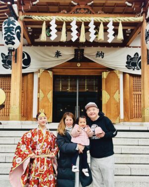 Yuna Taira Instagram - 🤰🐕🌸
内山家の安産祈願。
絃ちゃんが御祈祷中もゆうちゃん〜ゆうちゃん〜
と言ってくれてて可愛すぎたぁ♡

琴さんと赤ちゃんが健やかでありますように🌸
二人目のベビちゃんに会えるのも楽しみだなぁ