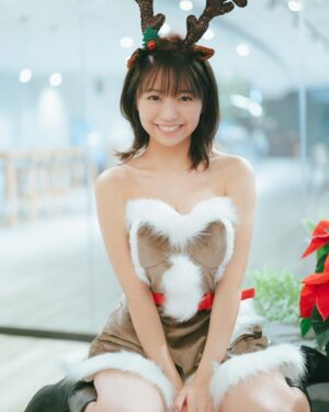 Yuno Ohara Instagram - ㅤㅤㅤㅤㅤㅤㅤㅤㅤㅤㅤㅤㅤㅤㅤㅤㅤㅤㅤㅤㅤㅤㅤㅤㅤㅤ
Merry Christmas🎄🫶🏻
今月のファンクラブ生写真はトナカイです🦌
そして3、4枚目の写真は
現場で少しでもクリスマスを感じられるように
即席サンタコーデ。笑