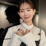 Yuri Nakamura Instagram - outfit @cinoh_official earrings,earcuff @pluietokyo necklace,rings(R) @rieukjewelry ring(L) @____.ree____ boots @staccatojapan_official