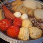 Yuri Nakamura Instagram - 高崎から送っていただいた練り物で、おでん🍢 トマトはサルサソースにも🍅😋 感謝♡ @takasaki_filmfes