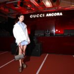 Yuri Tsunematsu Instagram - GUCCIの新たな始まりを祝って。 一夜限りのスペシャルなイベントに参加しました。 Rina Sawayamaさんのパフォーマンスが素敵すぎて楽しかった🔥 羊さんにも「ザ・ウェルキン」ぶりにお会い出来て嬉しかったです❤️ #GucciAncora #GucciSS24 #PR