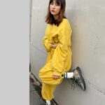 Yuri Tsunematsu Instagram - 🐊 #恒私服 ✨ ツナギ →#nontokyo クツ →#lacoste