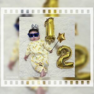 Yuu Tejima Instagram - ・

てじっ子のハーフバースデーでした🎂

成長も愛おしさも止まりません🩷

母にしてくれてありがとうの気持ちでいっぱいです✨

#ハーフバースデー　#息子　#6ヶ月　#6ヶ月baby #おめでとう　#ありがとう　#愛おしい