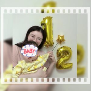 Yuu Tejima Instagram - ・

てじっ子のハーフバースデーでした🎂

成長も愛おしさも止まりません🩷

母にしてくれてありがとうの気持ちでいっぱいです✨

#ハーフバースデー　#息子　#6ヶ月　#6ヶ月baby #おめでとう　#ありがとう　#愛おしい