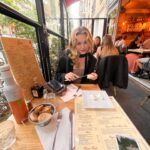Yvette Monreal Instagram - When work brought you art, spaghetti and your little travel baguette 🥹🥖 💕. 🍝 🖼️🧳
