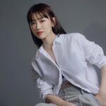 Yvonne Liang Instagram - 春天入夏之際，乾淨清爽🩶