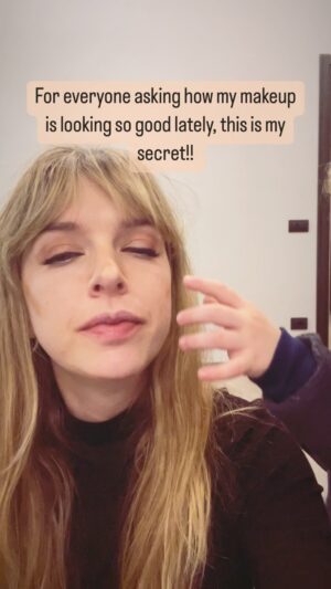 ZZ Ward Instagram - My new makeup artist is soooo good🤍🤍🤍
