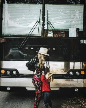 ZZ Ward Instagram - Me and my crew 🤰🐥🎸🎤are getting ready to hit the road for the rest of the One Hell Of A Night Tour!!! First stop is Tempe, AZ!!! Remember to get your VIPs before the cut off 10/25 @10pm est🖤🖤🖤📸@charward3