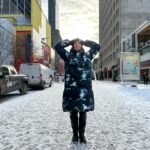 Zaho Instagram - « Quand j’étais sous la neige à chercher l’soleil dis moi t’étais où ? »