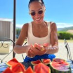 Zaho Instagram - 5 fruits et légumes par jour 🍉 le compte y est !