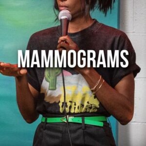 Zainab Johnson Instagram - “Mammograms” 🎤: @zainabjohnson 

#donttellcomedy #zainabjohnson #standup #comedy #mammogram #breastcancer #womenshealth