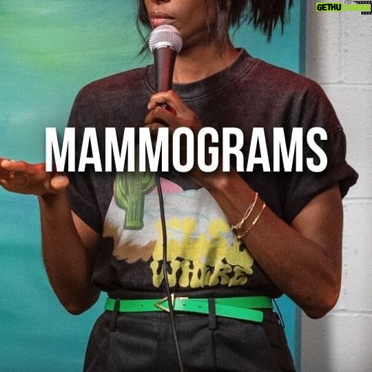Zainab Johnson - 47.8K Likes - “Mammograms” 🎤: @zainabjohnson
#donttellcomedy #zainabjohnson #standup #comedy #mammogram #breastcancer #womenshealth