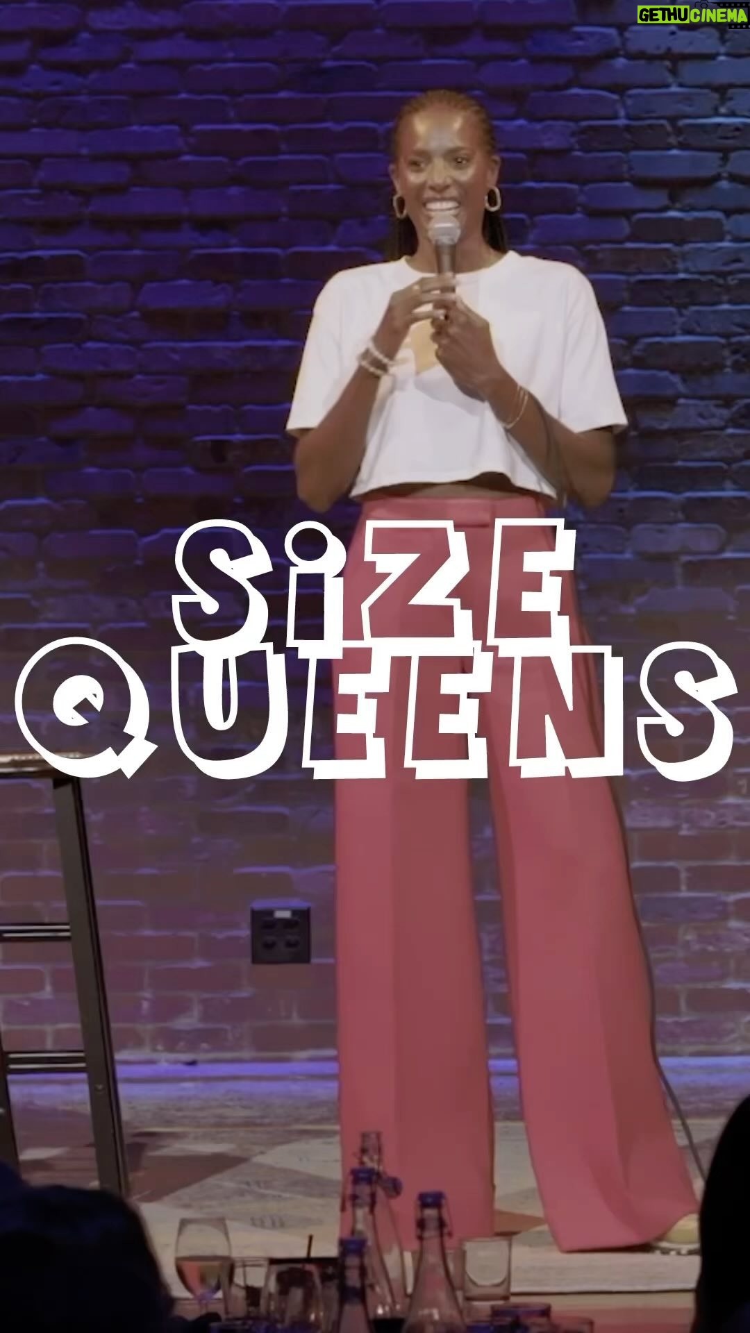 Zainab Johnson - 6.4K Likes - Does size matter? Apparently to the size queens it does. 😂 If I’m performing in your city come see me.
THIS WEEKEND (starting TONIGHT) 5/23-5/25 Jacksonville, FL @comedyzonejax
June 6-8 Denver Colorado
June 14-15- Nashville, TN
June 21-22 - San Francisco, CA
June 29 - Richmond, VA
July 12-13 - Virginia Beach, VA
July 18 - Columbus, OH
July 19-20 - Cleveland, OH
July 24 - Los Angeles, CA
July 31 - East Hampton, NY
August 1 - Boston, MA
Aug 2-3 - West Nyack, NY
August 22-24 - Chicago, IL
September 13-14 - Bloomington, IN
Sept 18 - Raleigh, NC
September 19-21 - Washington, DC
September 27-28 - St. Paul, MN
October 17-19 - Philadelphia, PA
October 25-26 - Detroit, MI
November 15-16 - Paris, France
November 19-23 London, UK
November 29- December 1 Ontario, California
December 4 - Austin, TX
December 6-8 Houston, TX
The 🔗 for 🎟️ is in my bio.
#comedy #sizematters #women #funny #jokes #standup #dating #crowd #employee