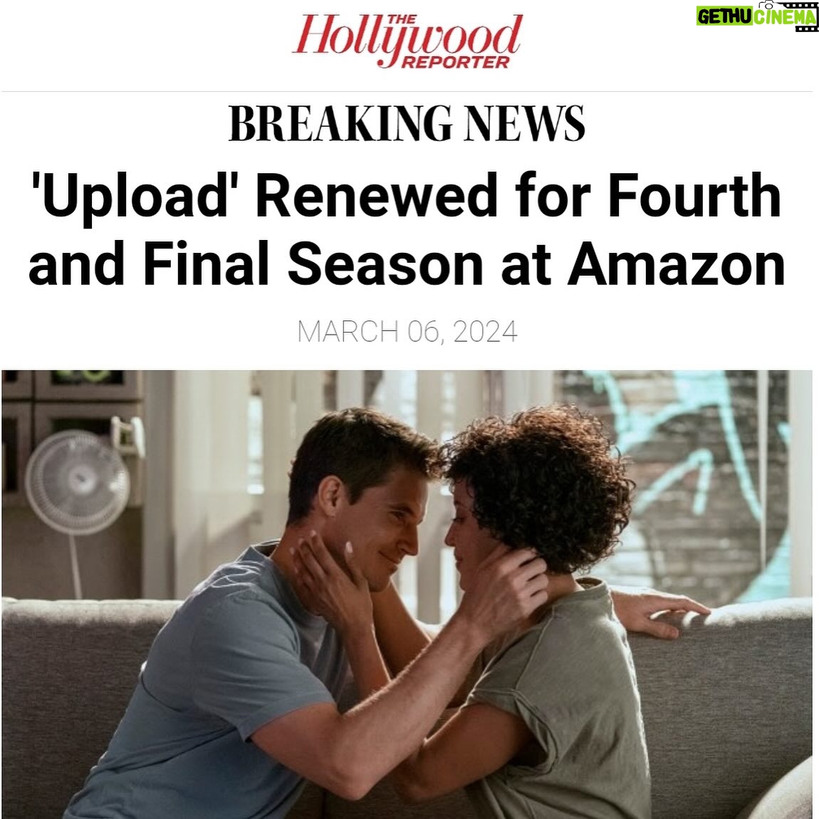 Zainab Johnson Instagram - Happy to share with fans we get to #UPLOAD again ππΎππΎππΎI love this show and I love the cast, creators, and crew and canβt wait to see how this story ends. Any predictions???@uploadonprime @primevideo