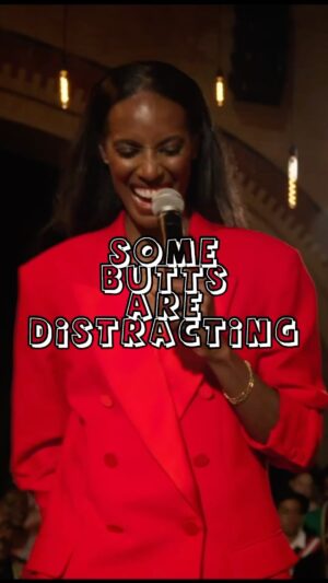 Zainab Johnson Instagram - Is your butt distracting? 😂 

Loving the continued love for my special. “Hijabs Off”
streaming NOW only on @primevideo 

COME SEE ME LIVE!!! Next show is 12/22 & 12/23 in Wilmington, NC 🎟️ link@in bio

1/11 Manchester, CT @hartfordfunnybone 
1/12 North Andover, MA @wickedfunnynorthandover 
1/13 North Adams, MA @massmoca 
1/14 Brooklyn, NY @thebellhouse
1/20 San Francisco, CA @sf_sketchfest @bravatheater 
1/26 Pottstown, PA @souljoels 
2/1 Traverse City, MI @tccomedyfest 
2/2-3 Lexington, KY @comedyoffbroadway 
2/15-17 Baltimore, MD @magoobys 
2/19 Chatlotte, NC
2/23-24 Dallas comedy club
2/29-3/2 Tempe, AZ @tempeimprov 
3/8-10 Tacoma, WA @superfunnycomedyclub