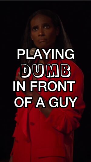 Zainab Johnson Instagram - How dumb are you willing to be??? 😂

“HIJABS OFF” streaming NOW on @primevideo 

#funny #standup #comedy #dating #jokes #babyvoice