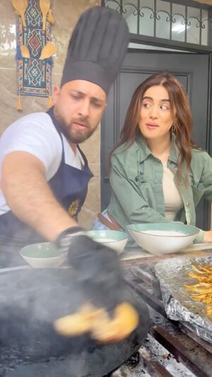Zarina Qurbanova Instagram - Səhər yeməyini nəvaxt yeyirsiniz? 😜@maxara_restaurant 🔥

#actor #oyuncu #actress #актер #cinema #kino 
#islammehreliyev #zarinagurbanova #islammehrali