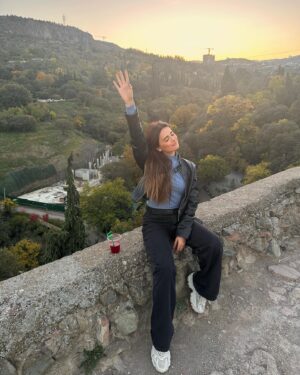 Zarina Qurbanova Instagram - #tibilisivibes 🌎🫠❤️