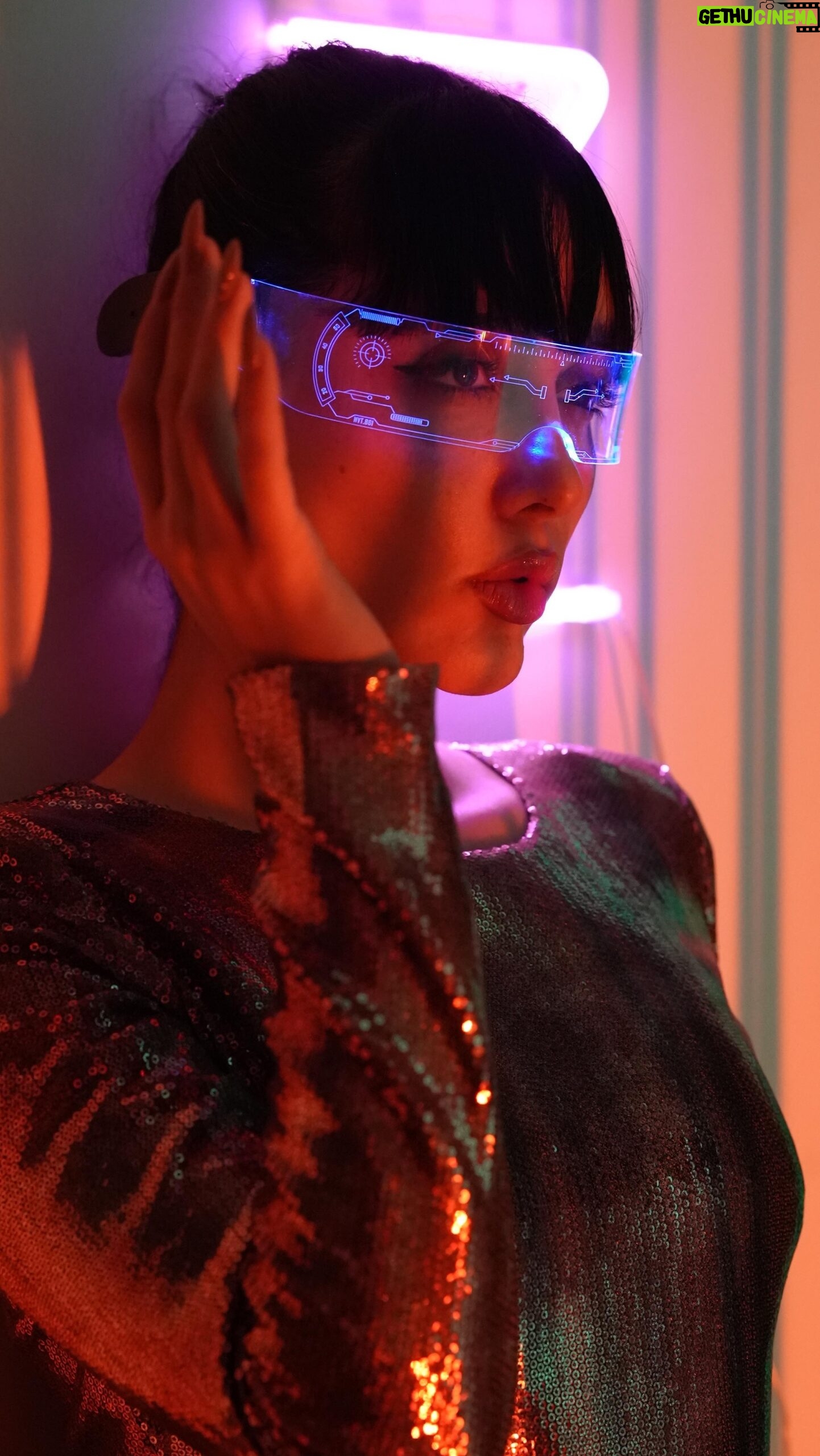 Zhalla Rasul Instagram - Living in the future of yesterday @dyar.mahdi 🎥 💻 . . . . . #future #futurstic #battle #light #futuremodel #futurism #aesthetic