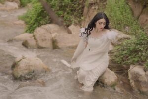Zhalla Rasul Instagram - The sirens are singing your song.
That beautiful dress by @xatwn_couture