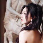 Zhao Jinmai Instagram – 📸🤍在巴黎🤍
@lancomeofficial  @MuseeLouvre  #lancomexlouvre