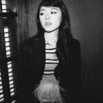 Zhao Jinmai Instagram - 和@MiuMiu 的假日派对🍾 #MiuMiuClubShanghai