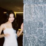 Zhao Jinmai Instagram – nighty- night🤍✨