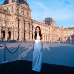 Zhao Jinmai Instagram – 📸🤍在巴黎🤍
@lancomeofficial  @MuseeLouvre  #lancomexlouvre