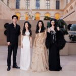 Zhao Jinmai Instagram – 📸🤍在巴黎🤍
@lancomeofficial  @MuseeLouvre  #lancomexlouvre