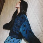 Zhao Jinmai Instagram - 🌌@MiuMiu #MiuMiuUpcycled