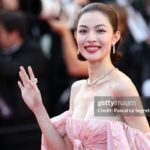 Zhong Chuxi Instagram – Thanks @lorealparis 🌸 #LorealParisCannes #CannesFilmFestival