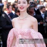Zhong Chuxi Instagram - Thanks @lorealparis 🌸 #LorealParisCannes #CannesFilmFestival