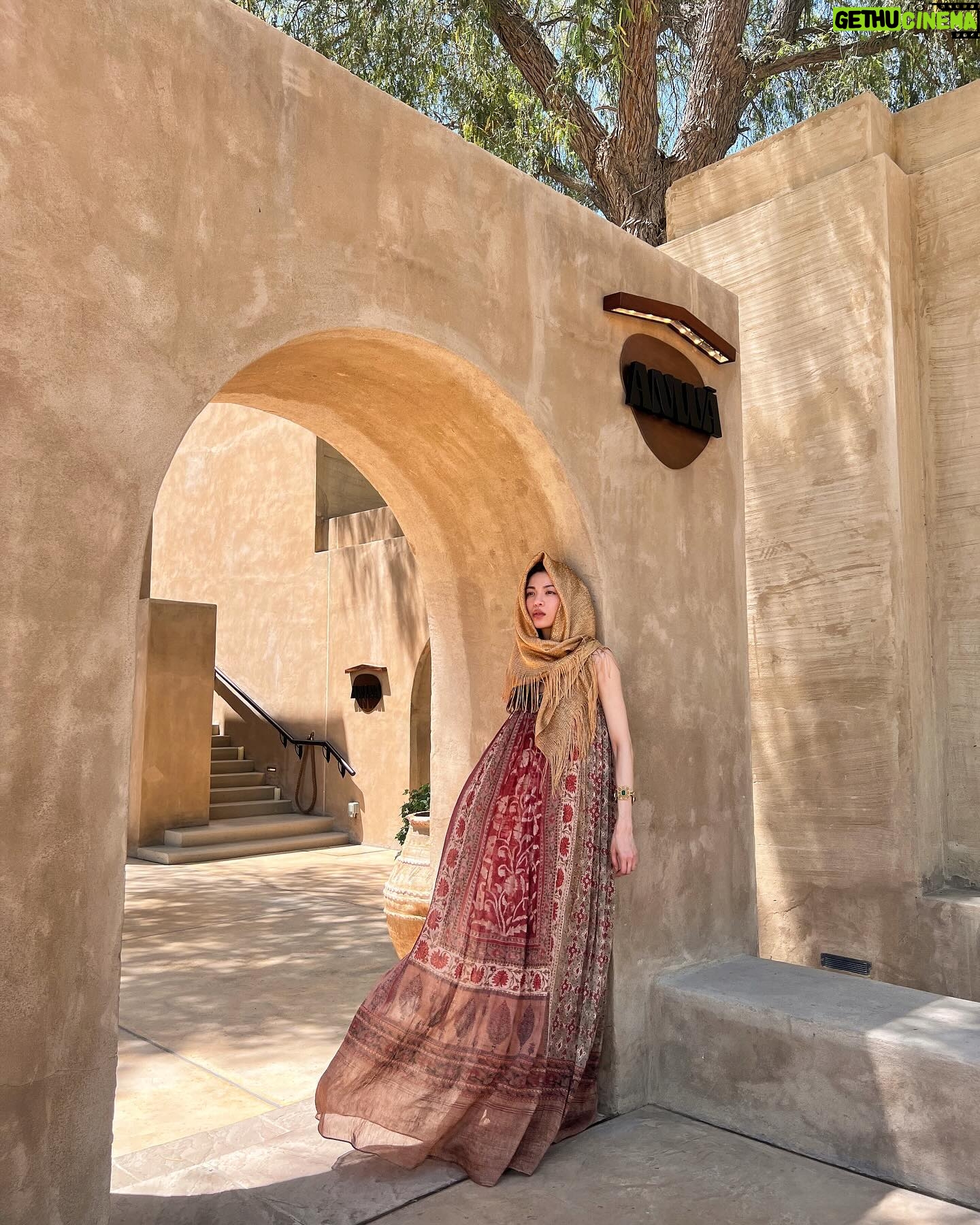 Zhong Chuxi Instagram - First time in Dubai 🌴🔥🏜️