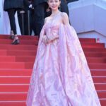 Zhong Chuxi Instagram – Thanks @lorealparis 🌸 #LorealParisCannes #CannesFilmFestival