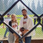 Zibby Allen Instagram - At long last, some VR #bts 🩶 #virginriverseries #virginrivernetflix #virginriverseason5 (photo of Martin and me taken by @alexandrabreck on her cool n’ fancy 📸 )