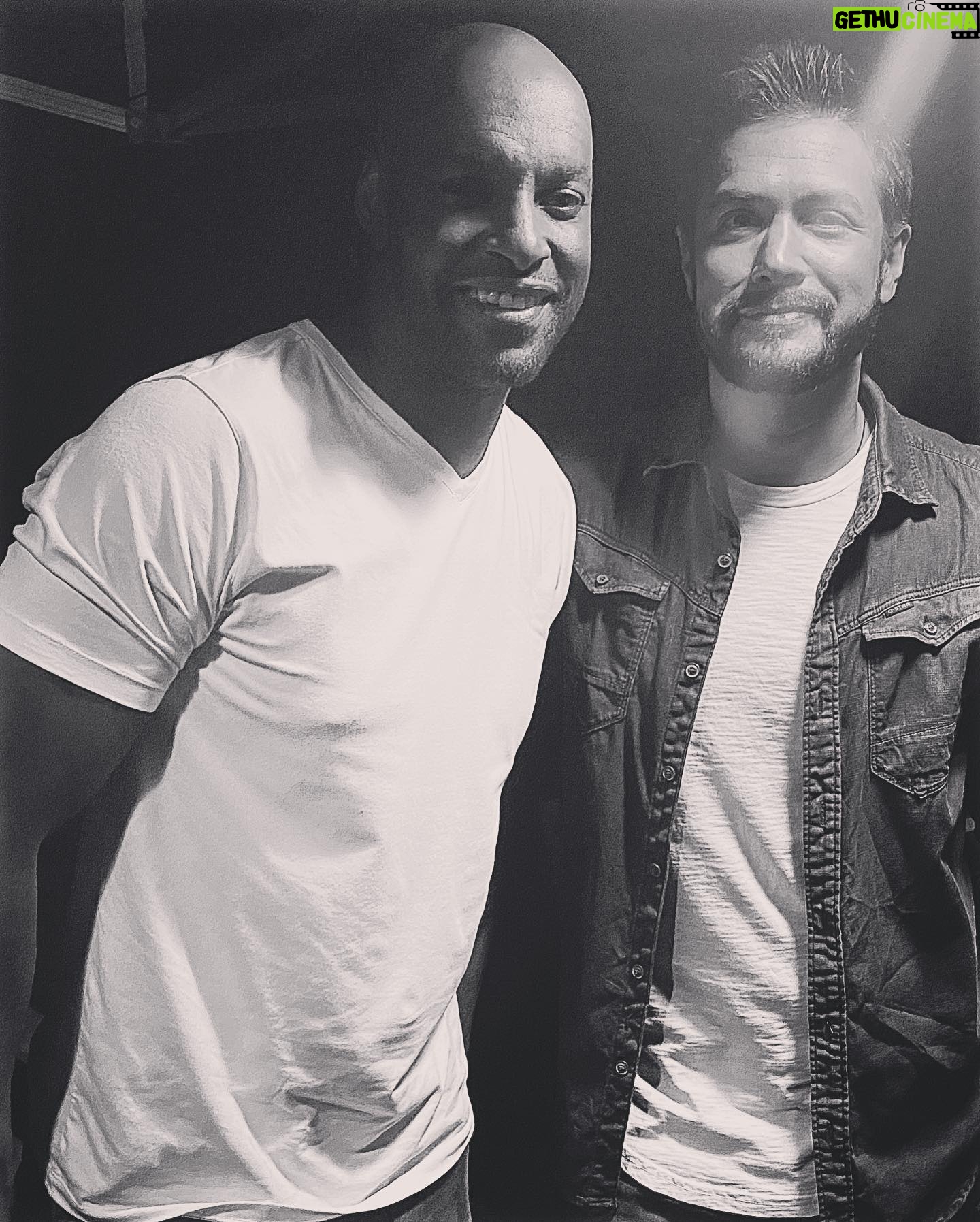 Zibby Allen - 3 Likes - At long last, some VR #bts 🩶
#virginriverseries #virginrivernetflix #virginriverseason5
(photo of Martin and me taken by @alexandrabreck on her cool n’ fancy 📸 )