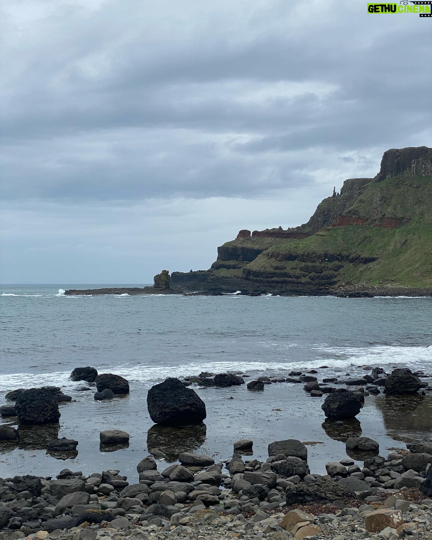 Zibby Allen Instagram - Giant’s Causeway, N. Ireland • Back in @adamjamesblair ‘s homeland & spending the sweetest time with the sweetest family-in-law that ever was.
