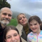 Zibby Allen Instagram - Giant’s Causeway, N. Ireland • Back in @adamjamesblair ‘s homeland & spending the sweetest time with the sweetest family-in-law that ever was.