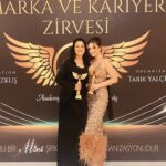 Zilan Duru Instagram – Thank you for this beautiful night and the award🤍