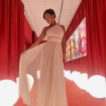 Zita Hanrot Instagram - I didn’t woke up like this 😂 Thanks @efp_on_tour for those amazing 4 days🙏🏾 thanks @berlinale Styled by @hugotoucas 🌸🌸🌸