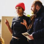 Zita Hanrot Instagram - La preuve en images! Merci à @m_magazine et @_matthieuderrien Merci à toute l’équipe de mon court métrage @fulldawafilms @artistesadami @laoredb @naomoine @marcriso @cyprianegardin Eulalie Elsker @clementartnew @ambroise_sab etc