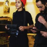 Zita Hanrot Instagram - La preuve en images! Merci à @m_magazine et @_matthieuderrien Merci à toute l’équipe de mon court métrage @fulldawafilms @artistesadami @laoredb @naomoine @marcriso @cyprianegardin Eulalie Elsker @clementartnew @ambroise_sab etc