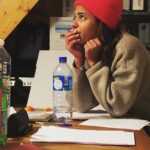 Zita Hanrot Instagram - La preuve en images! Merci à @m_magazine et @_matthieuderrien Merci à toute l’équipe de mon court métrage @fulldawafilms @artistesadami @laoredb @naomoine @marcriso @cyprianegardin Eulalie Elsker @clementartnew @ambroise_sab etc