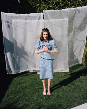 Zoe Levin Instagram - RODARTE Dorothy 
Character 3/6 @americanstudiesmag 

Directed and shot by @tommy.dorfman 
Styled by @chrishoran20 
Makeup @kalikennedy 
Hair @sylvia_wheeler 
Movement @mlschade 
Nails @nail_swag