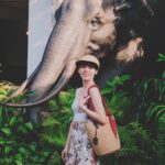Zoie Tam Instagram - 下雨天就會想著陽光普照的日子 翻看手機重溫了一下新加坡的旅程🛩 P1-2) BabyG 人生第一次去到新加坡 本打算帶她去坐摩天輪 但巧遇摩天輪在這期間進行年度維修 唯有答應她下次再來 結果要回港補坐🤣 P3-6)寶貝最喜歡睇動物 所以今次去動物園簡直是重中之重 藉此希望她能學懂尊重自然環境和生命❤️ P7) 吃了一隻比我臉還要大的蟹鉗 肚子覺得好滿足😋 P8）晚飯後到外邊隨便走走 一聽到音樂又激發到她內心的小宇宙💕