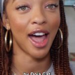 Zolee Griggs Instagram – #LMPYO 43 ☝🏽🤓 did you know this? Comment below if you did. Featuring @dojacat & queen @therealdionnew 🖤 #PaintTheTownRed #WalkOnBy #DojaCat #DionneWarwick