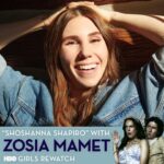 Zosia Mamet Instagram - @zosiamamet herself graces the pod this week to dive deep into everyone’s favorite girl: Shoshanna Shapiro! Zosia takes us on a stroll down memory lane, sharing a look behind the curtain of what it was like to be one of the GIRLS’ girls. Plus she dishes about her new movie @molliandmax in theaters this Friday! #zosiamamet #shoshannashapiro #hbogirls #girlshbo #molliandmaxinthefuture